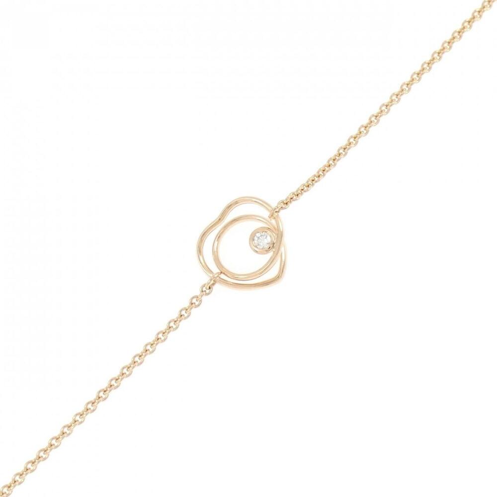 HERMES Gold Charm Bracelet